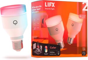 Lifx color wifi smart led light bulb