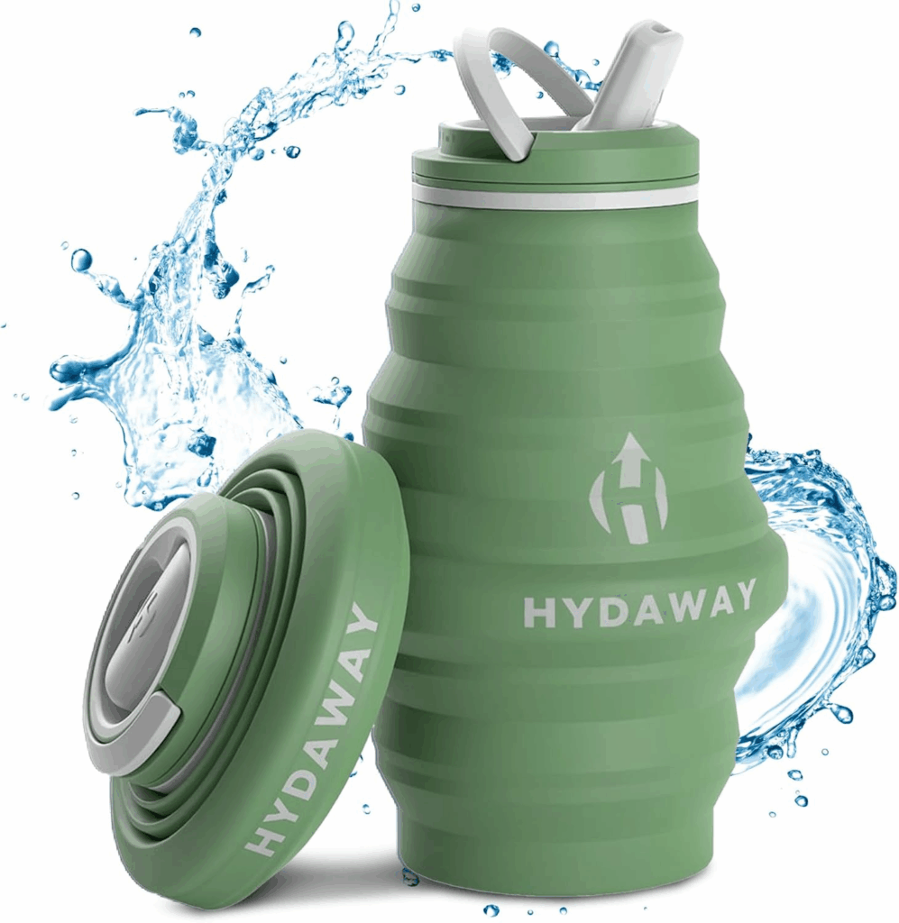 Que Bottle - Travel-friendly collapsible water bottle, Amazing Amazon Gadget Under $100