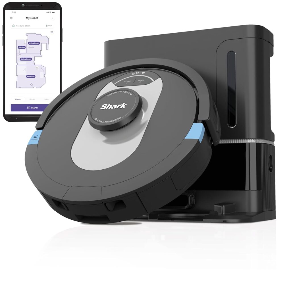 Amazon robot vacuum deal featured on product page